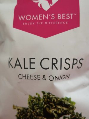 Kale crisps front packaging