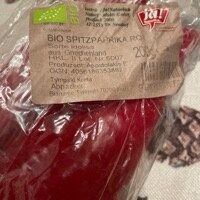 Bio Spitzpaprika Rot