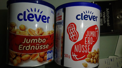 Jumbo Erdnüsse gealzen