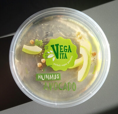 Hummus Avocado front packaging