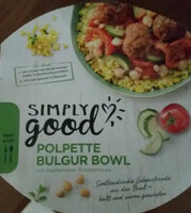 Polpette bulgur bowl