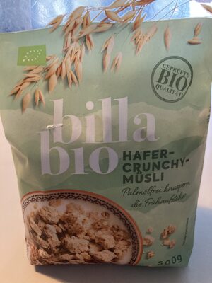 Billa bio Hafer-Crunchy-Müsli