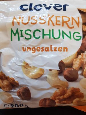Clever Nusskern Mischung ungesalzen