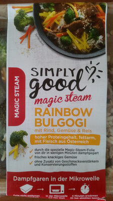 Magic Steam Rainbow Bulgogi front packaging
