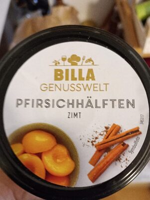 Pfirsichhälften