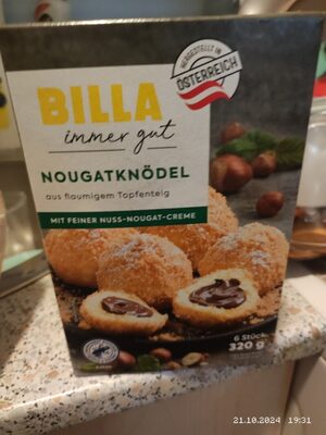 Nougat knödel