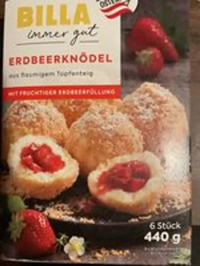 Erbeerknödel