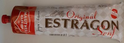 Estragonsenf 330 gr front packaging