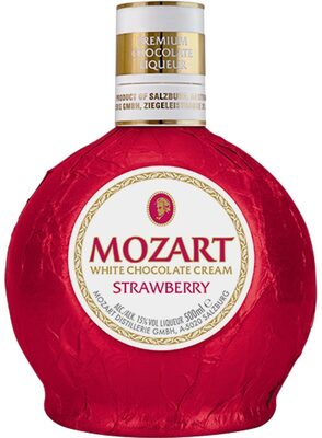 White chocolate cream strawberry