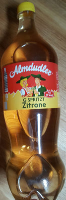 Almdudler g'spritzt Zitrone