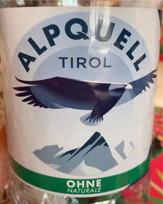 Acqua naturale front packaging