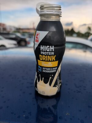 high protein drink vanilla