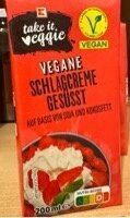 Schlagcreme gesüßt vegan