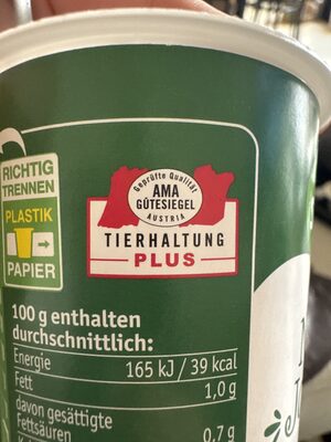 Natur Joghurt 1% Fett