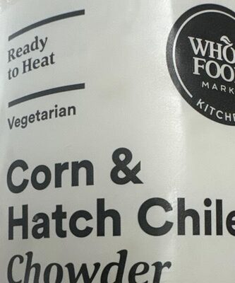 Corn & Hatch chili chowder