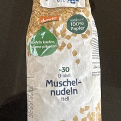 Muschelnudeln No30Dinkel