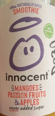 Mangoes, passion fruits and apples