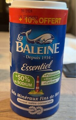Sel la baleine essentiel