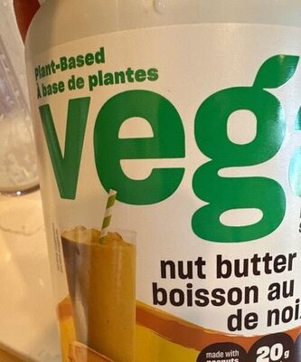 Boisson beurre de noix front packaging