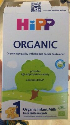 organic lnfant milk
