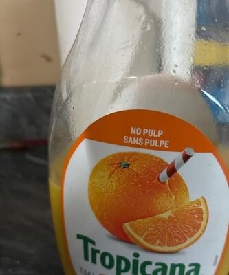 Jus orange front packaging