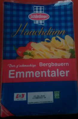 Alpen Emmentaler Scheiben front packaging