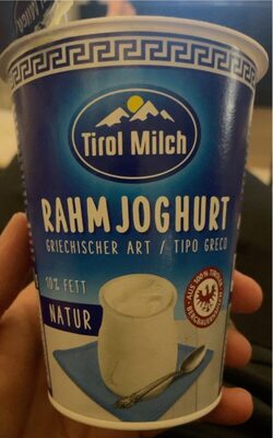 Rahmjoghurt Natur 10% nach griechischer Art 400 gr