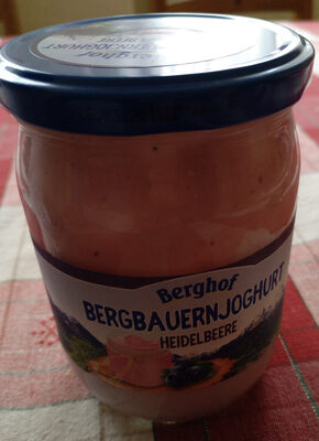 Bergbauern Joghurt Heidelbeere