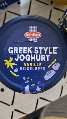 GreekStyle Joghurt Vanille-Blueberry