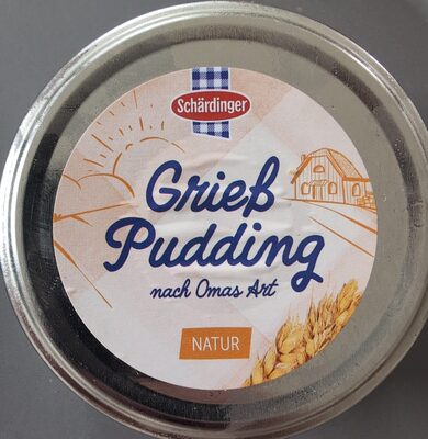 Grieß Pudding - Natur