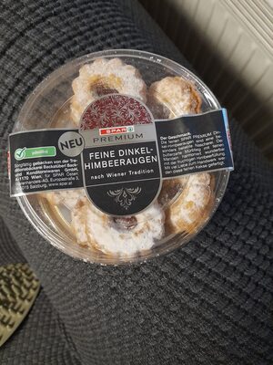 Feine Dinkel-Himbeeraugen