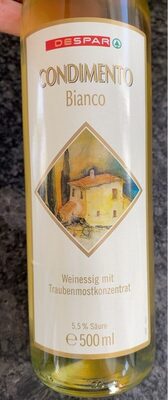 Condimento Bianco (Weinessig mit Traubenmostkonzentrat)