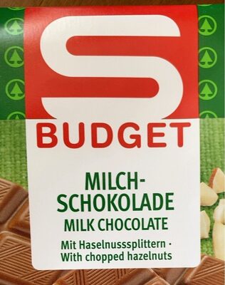 Milchschokolade front packaging