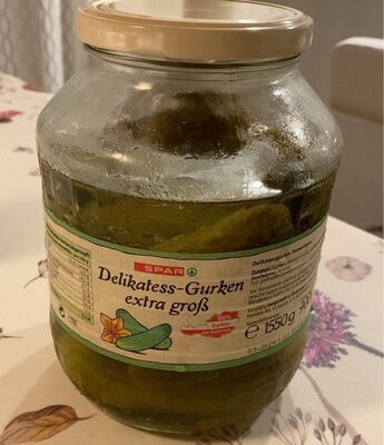 Delikatess Gurken extra grob