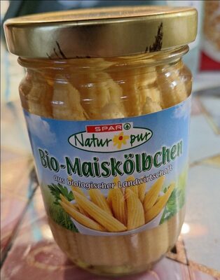 Spar NaturPur Bio-Maiskölbchen front packaging