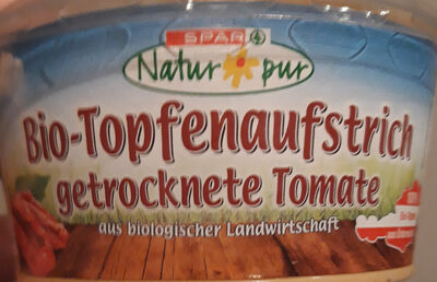 Bio-Topfenaufstrich getrocknete Tomate front packaging