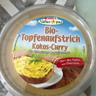 Bio Topfenaufstrich Kokos-Curry