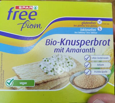 Bio-Knusperbrot mit Amaranth