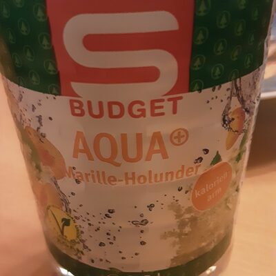 Aqua+ Marille Holunder