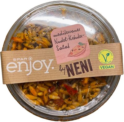 Mediterraner Nudel-Kräuter-Salat