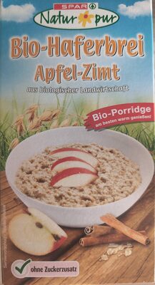 Bio-Haferbrei Apfel-Zimt