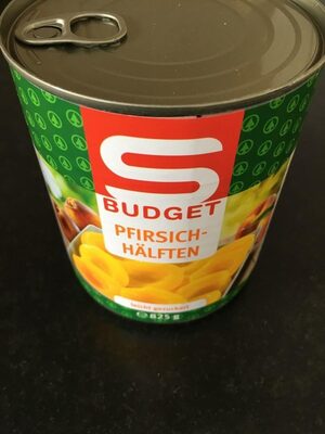 Pfirsich Hälften