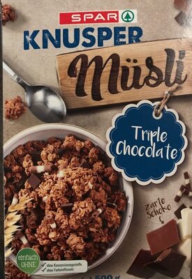 Knusper Müsli Triple Chocolate