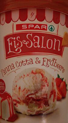 Spar Eis Salon Panna Cotta & Erdbeere