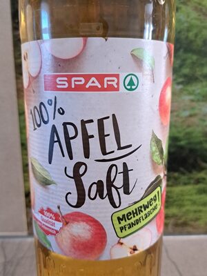 100% Apfelsaft Mehrwegflasche