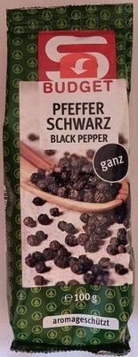 Pfeffer schwarz, ganz