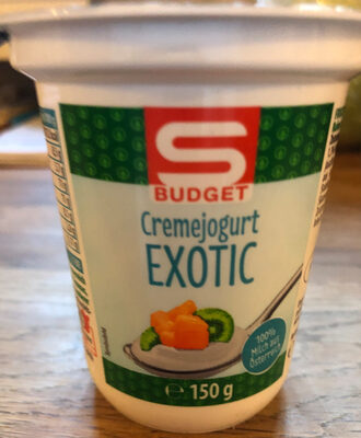 Cremejogurt exotic