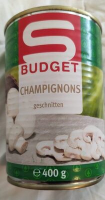 Champignons geschnitten