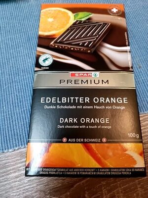 Schoko Edelbitter front packaging