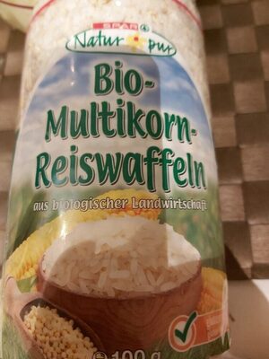 reiswaffeln Natur pur front packaging